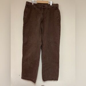 Duck Head 32x30 Dark Brown Vintage Pants